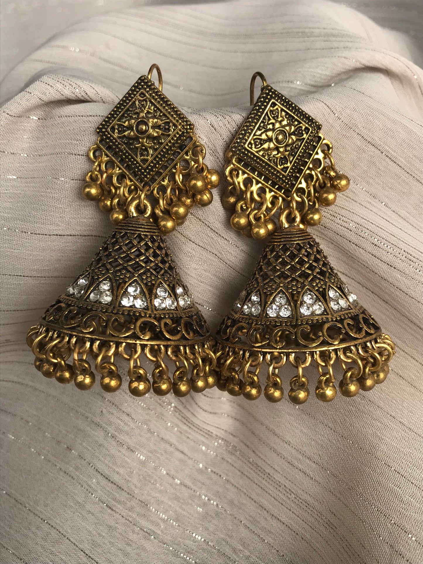 Antique Jhumka Filigree