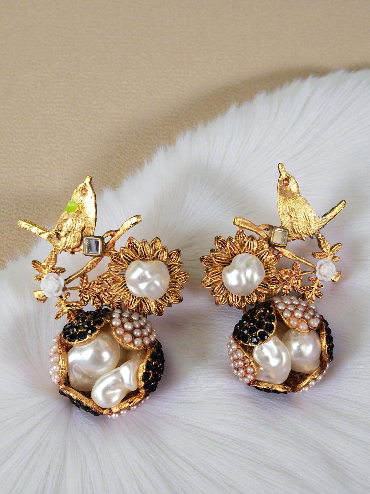 Celestial Bird Curve Drops